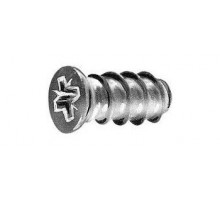 ЕВРО-винт потай.гол. D7.2 6.3х13 PZ никелир.