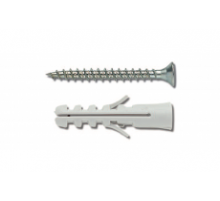 Дюбель Е/VA 10х50 (распор.+пот.саморез) нейл. арт.8702055