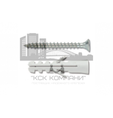 Дюбель Е/VA 10х50 (распор.+пот.саморез) нейл. арт.8702055