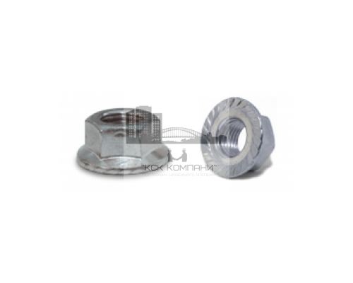 Гайка с фланцем М 20 * 8.0 DIN 6923 оц. (100шт.)