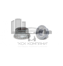 Гайка с фланцем М 8 * 8.0 DIN 6923 оц. ( с насеч. )