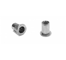 Заклепка гаечная 10 цилинд. борт (насечка, оц.) СС-S