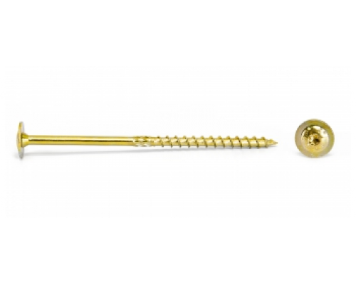Саморез для дер.констр. 8 х 80 ж.ц. тарельчат. Torx 40 (50 шт.) - купить недорого в интернет-магазине ksk-company.com в Москве Саморез для дер.констр. 8 х 80 ж.ц. тарельчат. Torx 40 (50 шт.)