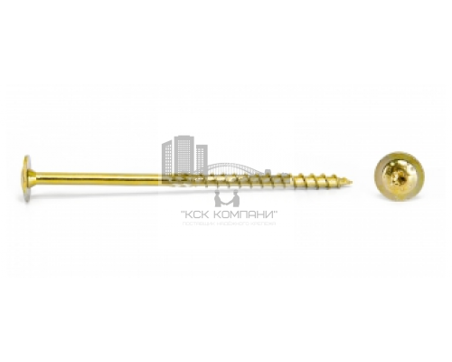 Саморез для дер.констр. 8 х180 ж.ц. тарельчат. Torx 40 (50 шт.)