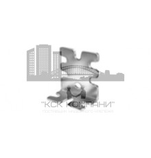 Кронштейн ЕВРО металлический угловой универсальный, оц., арт.7820 ( 50*26,5*41 )