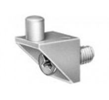 Полкодерж.пластиковый с саморезом, RAL9005 черный, арт.7856