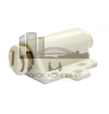 Защелка магнитная, RAL 9010 белый арт.9386