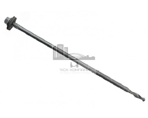 Шуруп HSP14-R-S19 5.5/6.3х240 для                 крепления сэндвич-панелей к подконструкциям до    16мм (серия HARPOON Plus)