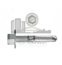 Шуруп HW5-R 5.5х38 для крепления профилированных  листов к металлоконструкциям до 12.5мм