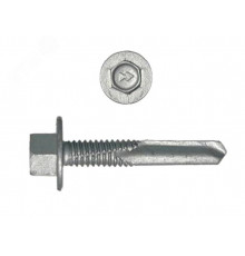 Шуруп HW5-R 5.5х38 для крепления профилированных  листов к металлоконструкциям до 12.5мм