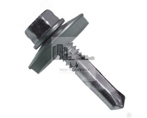 Шуруп HE5-R-Z19 5.5х38 для крепления              профилированных листов к металлоконструкциям до   12.5мм