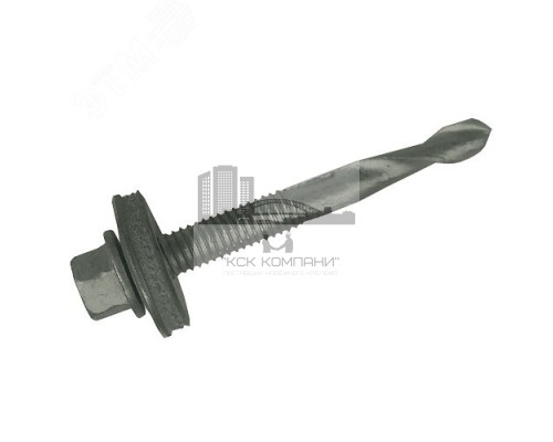Шуруп HE8-R-Z19 5.5х50 для крепления              профилированных листов к металлоконструкциям до   20мм (серия HARPOON Plus)