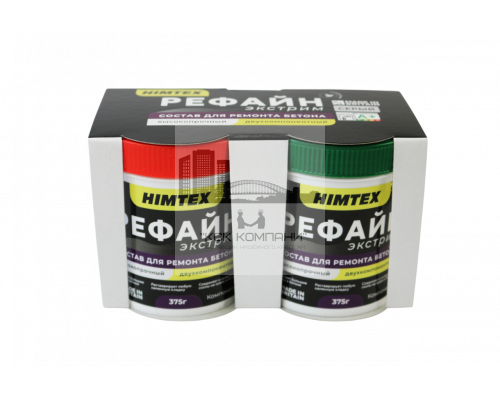 Рефайн экстрим, эпоксидная смола для ремонта бетона, 2*375ml