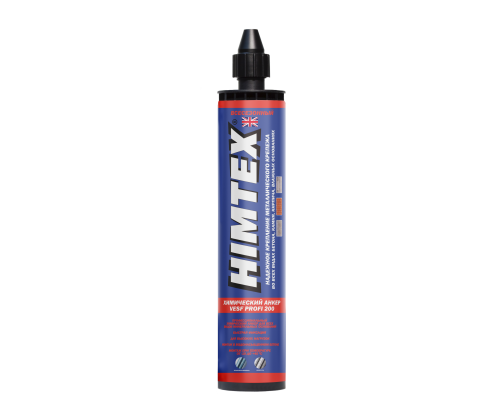 Химический анкер HIMTEX VESF PROFI-200 всесезонный для любого бетона, кирпича, 400 мл Химический анкер HIMTEX VESF PROFI-200 всесезонный для любого бетона, кирпича, 400 мл